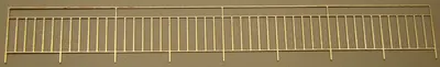 Fototrawione barierka mostu/estakady wzór 2 (91 mm x 10,0 mm (12,5 z nóżkami))