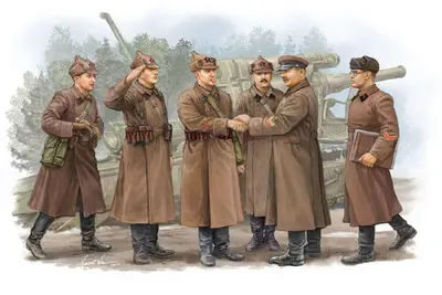 Radziecka artyleria - inspekcja