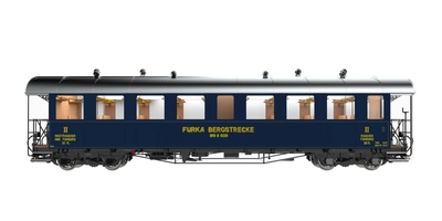 Wagon osobowy Pullman 2 klasa B 4229 DFB, niebieski