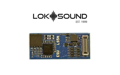Dekoder jazdy i dźwięku z głośnikiem LokSound 5 Nano DCC, Next18