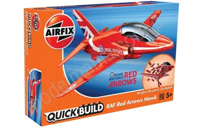 Samolot akrobacyjny RAF Red Arrows Hawk (seria Quick Build)