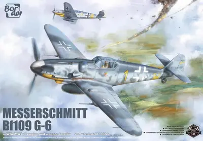 Niemiecki myśliwiec Messerschmitt BF-109 G6