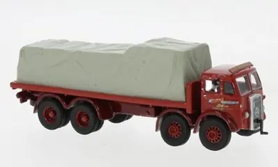 Atkinson 8osiowy samochód ciężarowy czerwony
