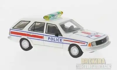 Policja Renault 18 Break biały dekor 1978