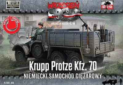 Krupp Protze Kfz.70 - niemiecki samochód ciężarowy