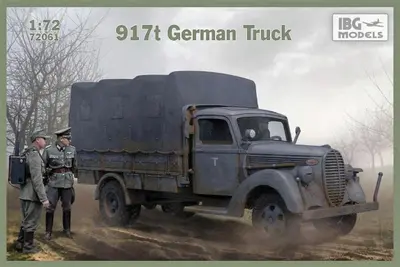 Niemiecka ciężarówka 917t