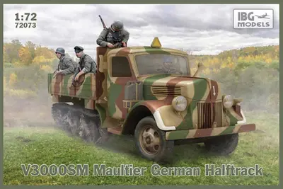 Niemiecki ciągnik półgąsienicowy V3000S/SSM Maultier
