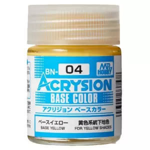 Farba akrylowa Acrysion Base Color - Yellow / 18ml