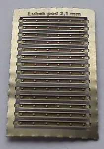 Fototrawione łubek „6” 2,1 mm