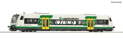 Spalinowy wagon motorowy VT 69, Vogtlandbahn, z dźwiękiem