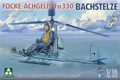 Wiatrakowiec Focke-Achgelis Fa 330 Bachstelze