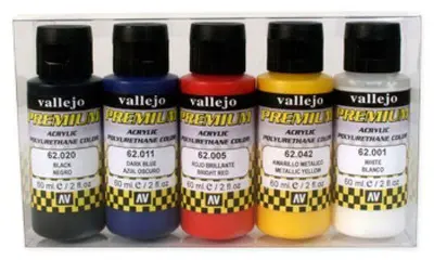 Premium Color Zestaw 5 farb - Basic Opaque Color 60 ml.