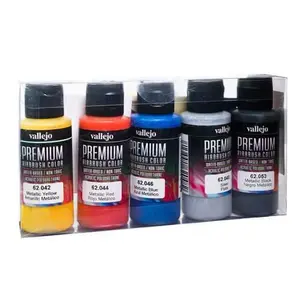 Premium Color Zestaw 5 farb - Metallic Color 60 ml.