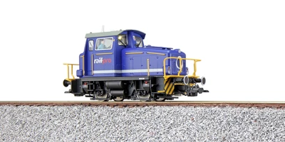 Spalinowóz KG275, railPro NL, niebieska, z dźwiękiem i dymem, DC/AC