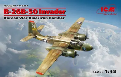 Amerykański bombowiec Douglas B-26 B-50 Invader, Korea
