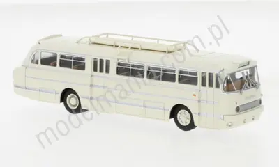 Autobus miejski Ikarus 66 - biały - 1968 rok