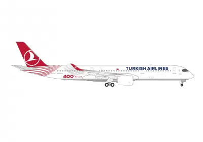 Turkish Airlines Airbus A350-900 „400. samolot” - TC-LGH „Tek Yürek”