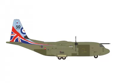 Royal Airforce C-130J Super Hercules - 47 Dywizjon - Hercules z okazji 50. rocznicy - ZH88