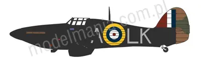 Hawker Hurricane Mk.I 87Sqn. S/L Ian Gleed Colerne
