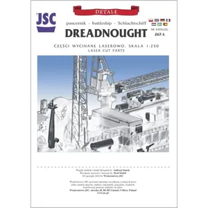Detale laserowe do modelu Dreadnought