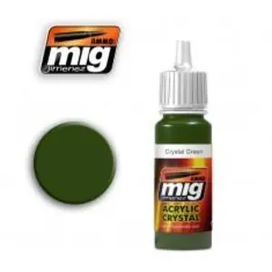 Farba akrylowa Ammo Mig - Crystal Green
