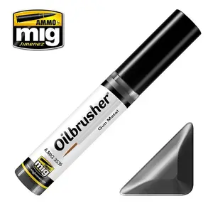 Farba olejna Oilbrusher Ammo Mig - Gun Metal