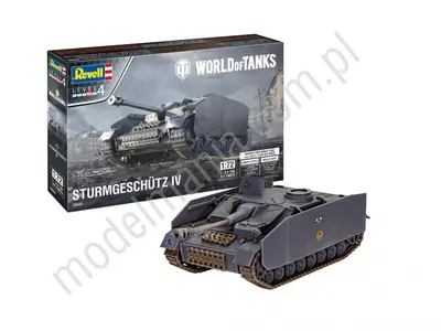 Niemieckie działo szturmowe Sturmgeschütz (StuG) IV „World of Tanks” WoT