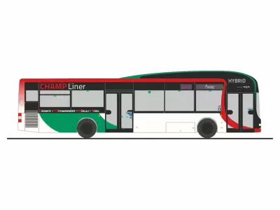 MAN Lions City Hybrid Regiobus Środkowa Saksonia – CHAMP Liner