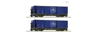 Zestaw 2 wagonów do transportu rowerów typ GGm/s „Pinzgauer Lokalbahn”