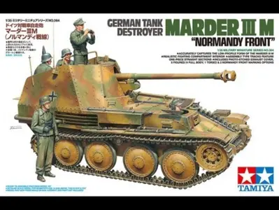 Niemieckie działo pancerne Marder III M, Normandia