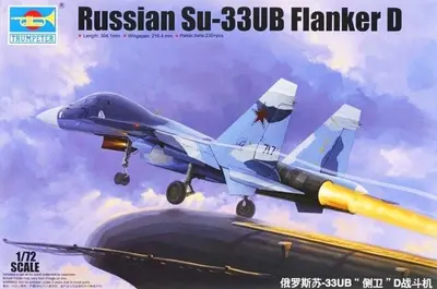 Radziecki myśliwiec Su-33UB Flanker D