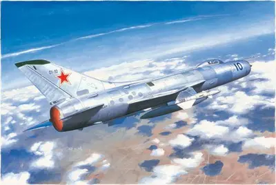 Sowiecki myśliwiec przechwytujący Su-11 Fishpot