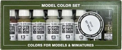 Model Color Zestaw 8 farb - Building Set