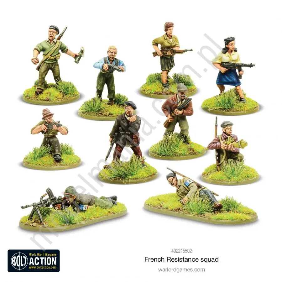 Francuski oddział ruchu oporu – Warlord Games Ltd