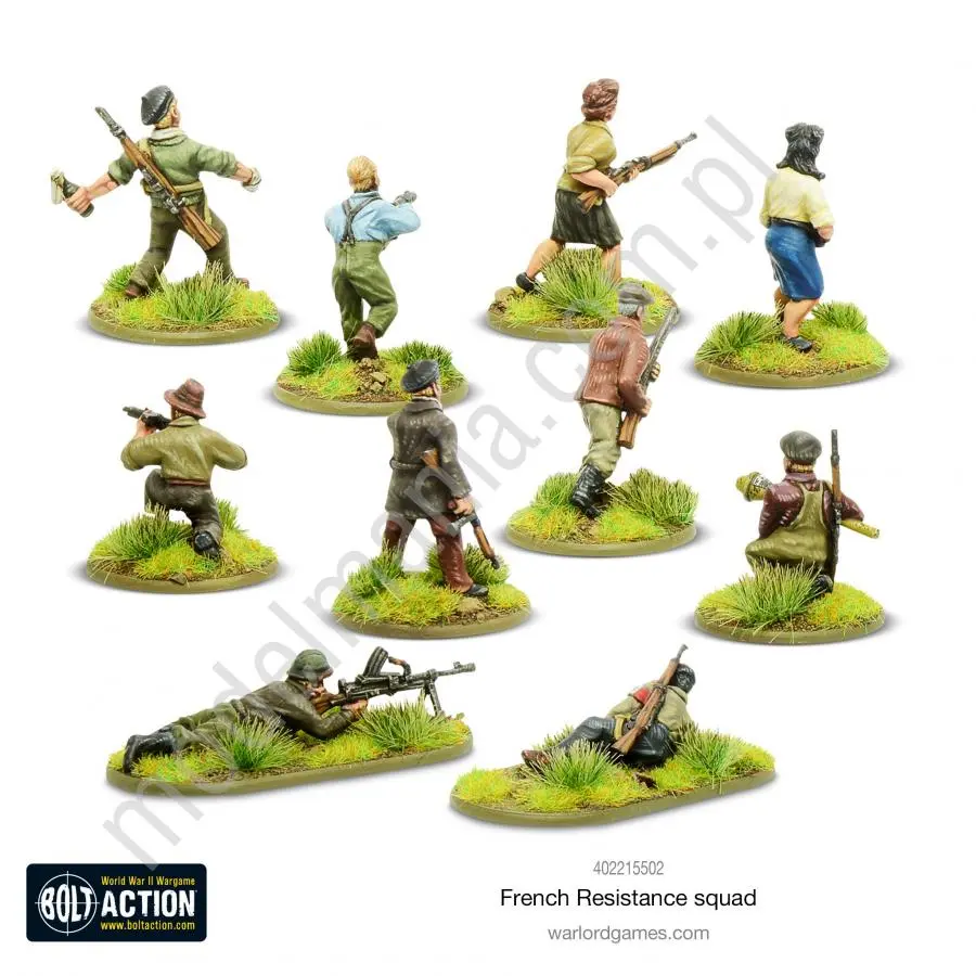 Francuski oddział ruchu oporu – Warlord Games Ltd