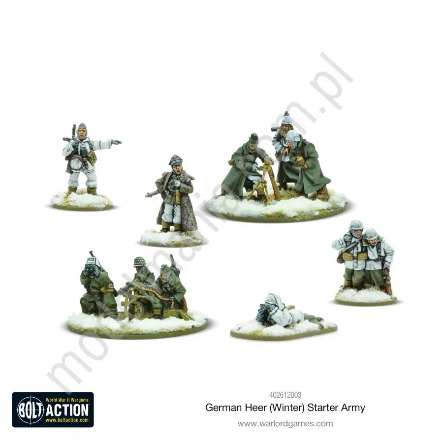 Niemiecka armia startowa Heer (zimowa) – Warlord Games Ltd
