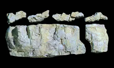 Forma do skał - skały 26,6x12,7cm