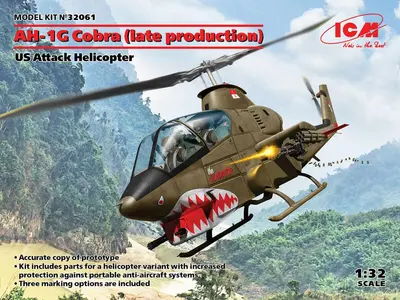 Amerykański helikopter szturmowy AH-1G Cobra, wersja późna