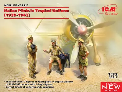 Włoscy piloci w tropikalnych mundurach (1939-1943)