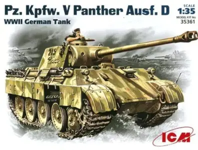 Niemiecki czołg średni Pzkpfw V Panther Ausf D