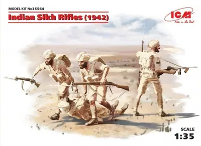 Hinduscy strzelcy (Sikhowie) armii brytyjskiej 1942