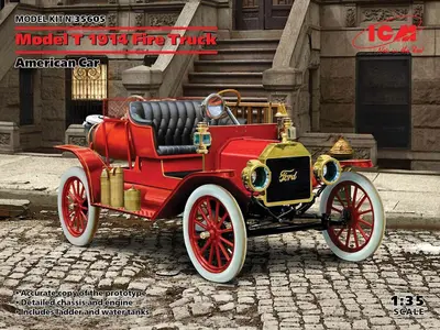Ford T wóz strażacki - 1914