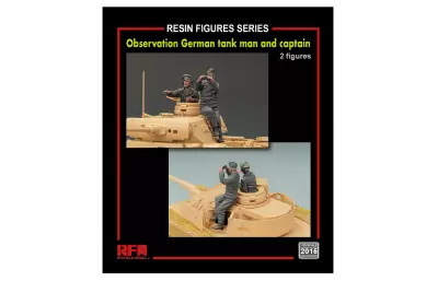 Niemieccy czołgiści (2 figurki)