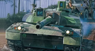 Francuski czołg MBT Leclerc