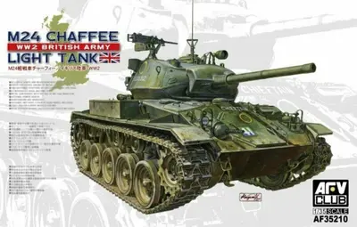 Brytyjski czołg lekki M24 Chaffee