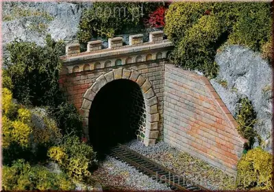 Portal tunelu jednotorowego / 2szt.