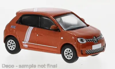 Renault Twingo III - pomarańczowy metalik; 2019 rok