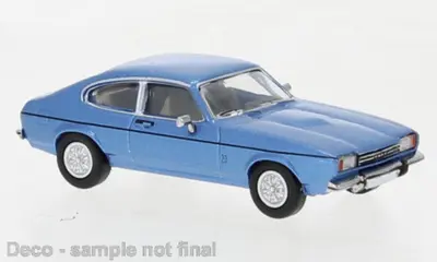 Ford Capri MK II niebieski metalik; 1974 rok