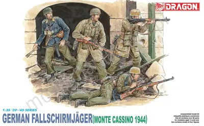 GERMAN FALLSCHIRMJAGER (MONTE CASSINO 1944)