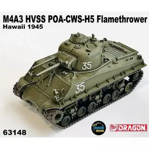D63148 1:72 M4A3 HVSS POA-CWS-H5 FLAMETHROWER Hawa
